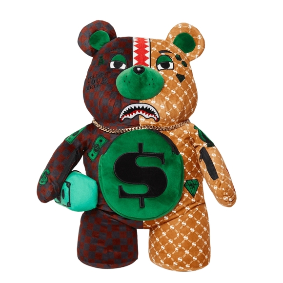 Teddy Bear Sprayground Backpack - Picture 1 of 5